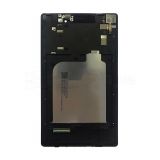 Дисплей (LCD) для Lenovo Tab 2 A7-10F, A7-20 з тачскріном та рамкою black Original Quality