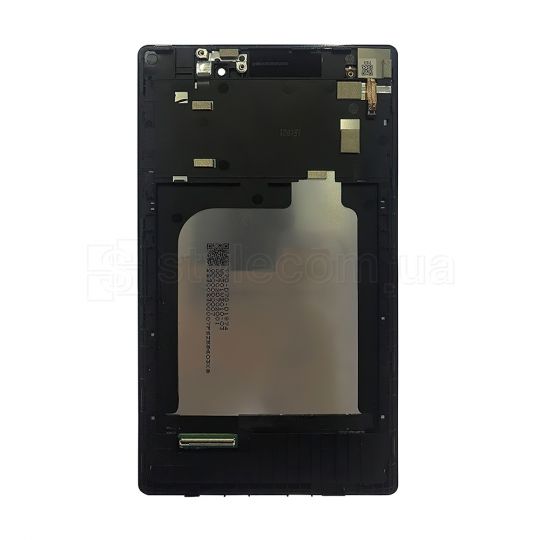 Дисплей (LCD) для Lenovo Tab 2 A7-10F, A7-20 з тачскріном та рамкою black Original Quality