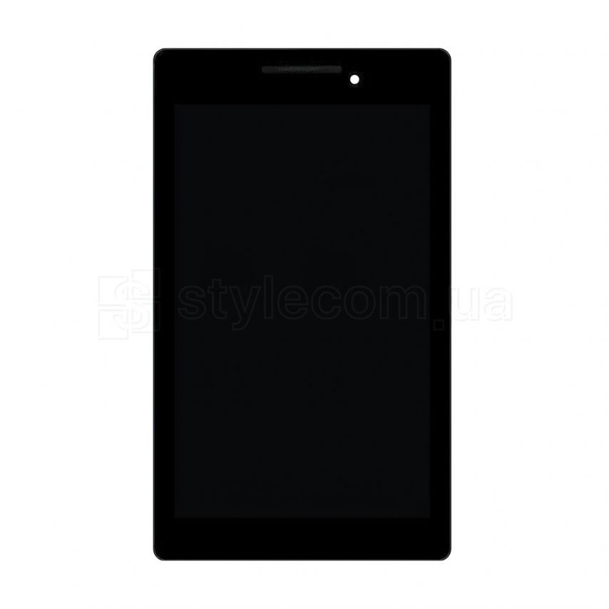 Дисплей (LCD) для Lenovo Tab 2 A7-10F, A7-20 с тачскрином и рамкой black Original Quality