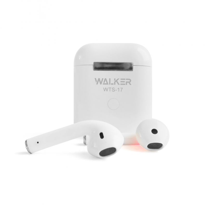 Навушники Bluetooth WALKER WTS-17 white