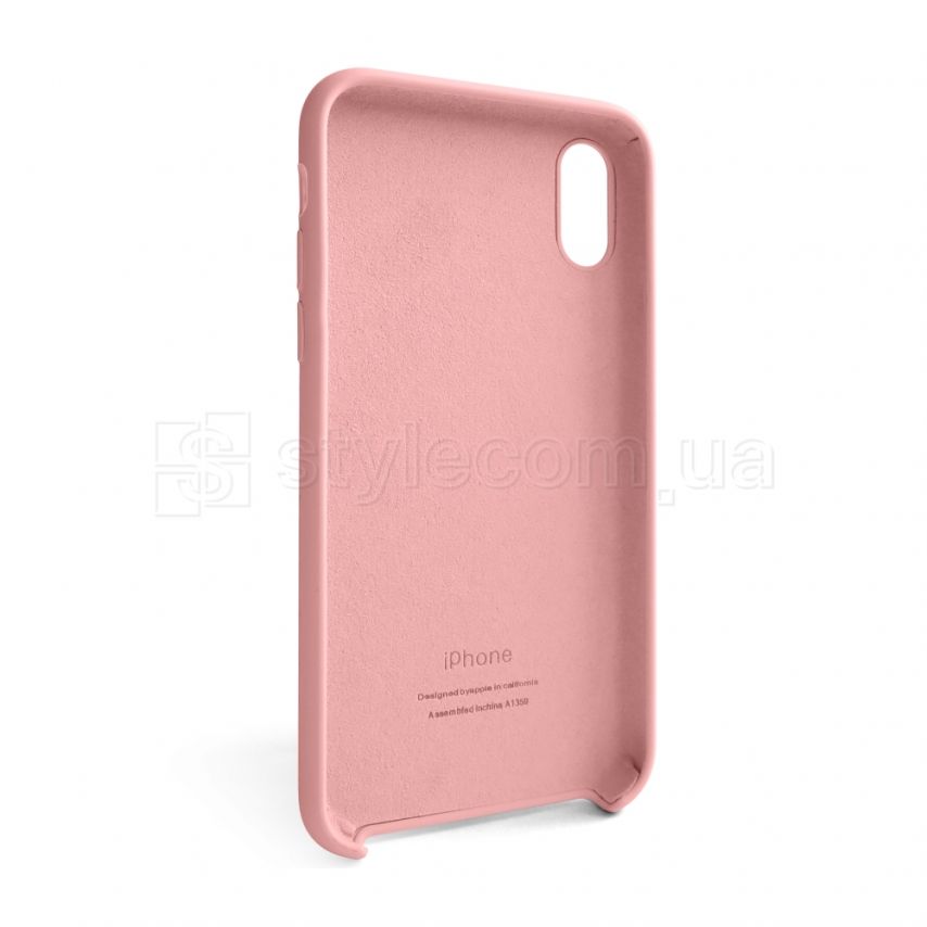 Чохол Original Silicone для Apple iPhone X, Xs light pink (12)