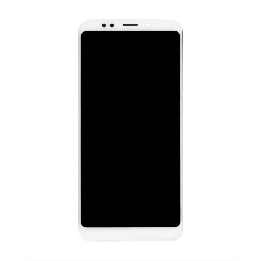 Дисплей (LCD) для Xiaomi Redmi 5 Plus з тачскріном та рамкою white Original Quality