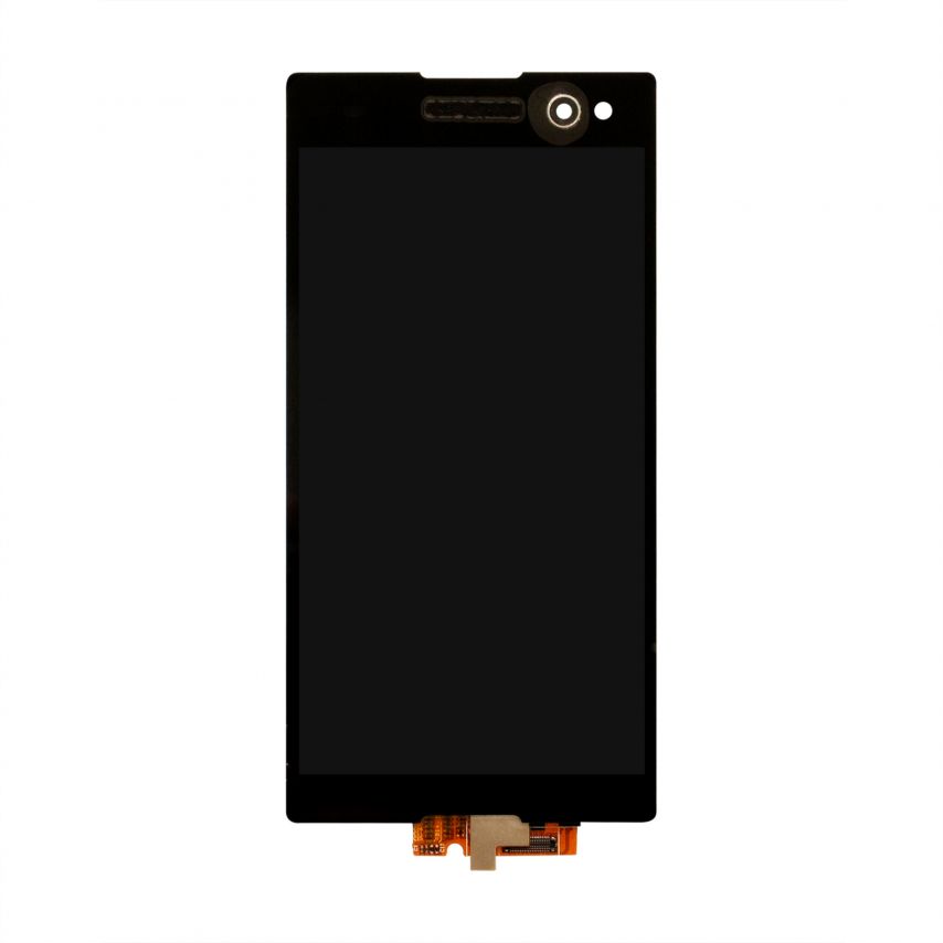 Дисплей (LCD) для Sony Xperia C3 D2533, D2503 с тачскрином black Hiqh Quality