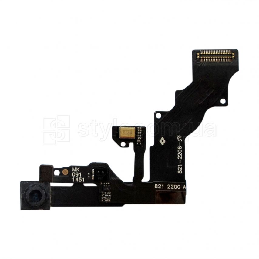 Шлейф для Apple iPhone 6 Plus с фронтальной камерой, датчиком приближения и микрофоном High Quality