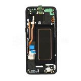 Дисплей (LCD) для Samsung Galaxy S8/G950 (2017) с тачскрином и рамкой black Service Original (PN:GH97-20457A)