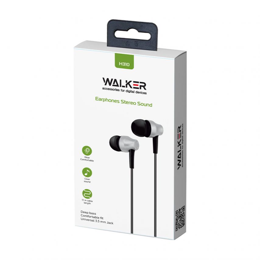 Навушники WALKER H310 black/grey