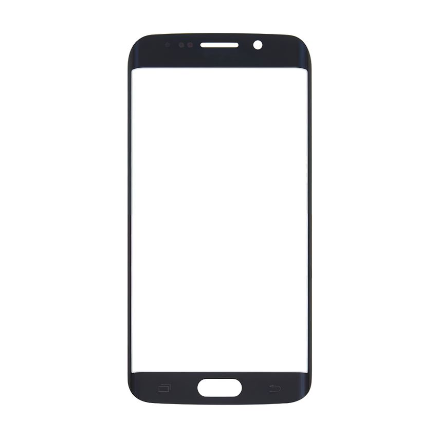 Стекло дисплея для переклейки Samsung Galaxy S6 Edge/G925 (2015) black Original Quality