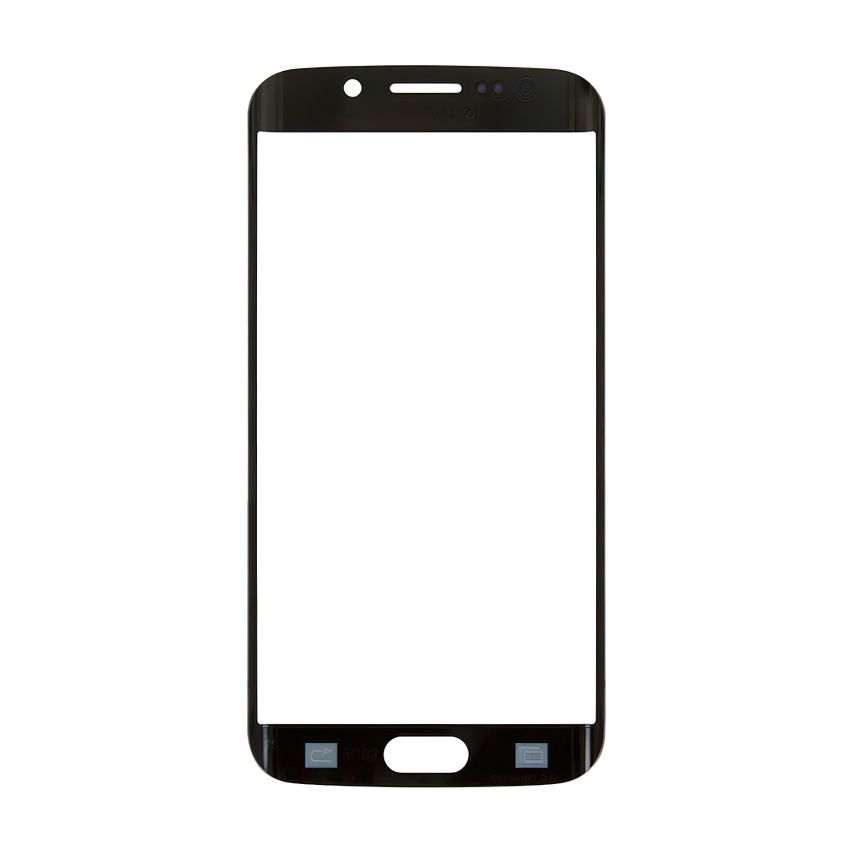 Стекло дисплея для переклейки Samsung Galaxy S6 Edge/G925 (2015) black Original Quality