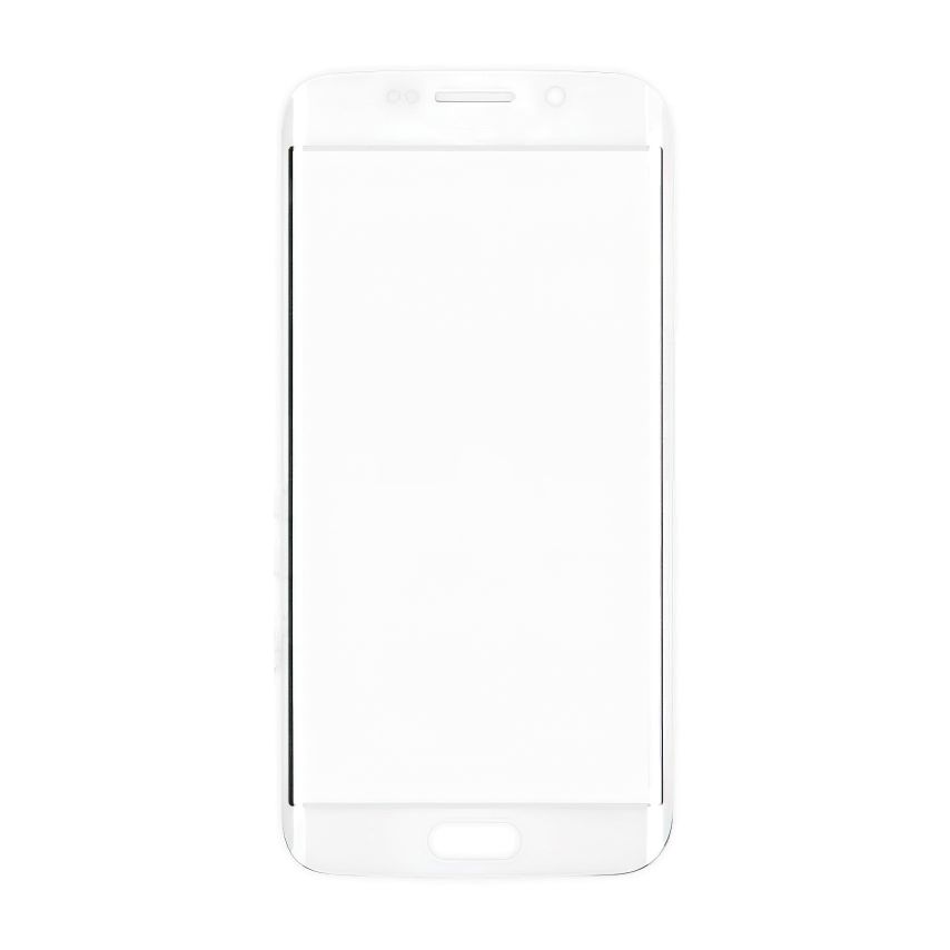 Стекло дисплея для переклейки Samsung Galaxy S6 Edge/G925 (2015) white Original Quality