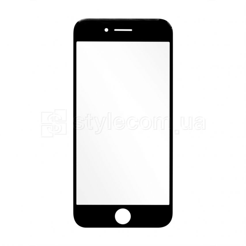 Стекло для переклейки для Apple iPhone 8 black Original Quality