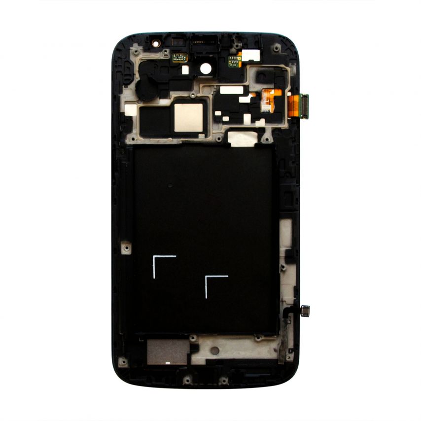Дисплей (LCD) для Samsung i9200 з тачскріном та рамкою black (TFT) China Original