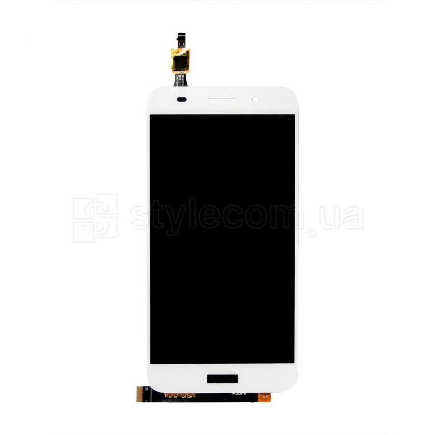 Дисплей (LCD) для Huawei Y3 (2017) CRO-L02, CRO-L22, Y5 Lite (2017) з тачскріном white High Quality
