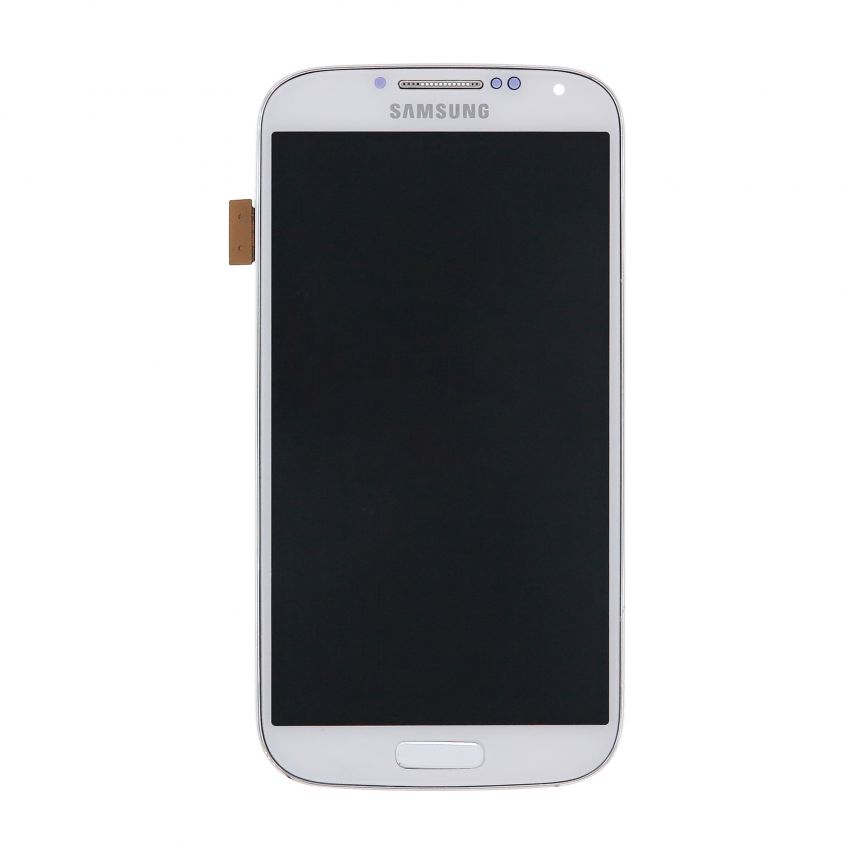 Дисплей (LCD) для Samsung Galaxy S4 I9500 з тачскріном та рамкою white (TFT) Original Quality