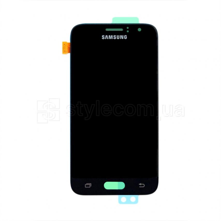 Дисплей (LCD) для Samsung Galaxy J1/J120 (2016) с тачскрином black/grey (Oled) Original Quality