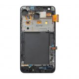 Дисплей (LCD) для Samsung i9100 з тачскріном та рамкою dark blue (TFT) China Original