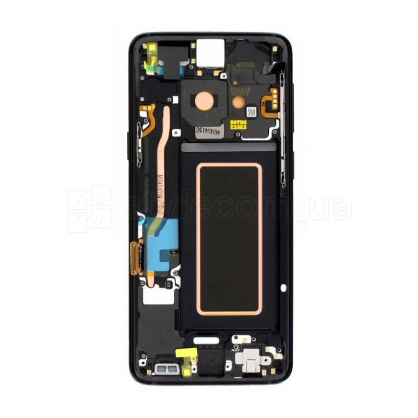 Дисплей (LCD) для Samsung Galaxy S9/G960 (2018) с тачскрином и рамкой black Service Original (PN:GH97-21696B)
