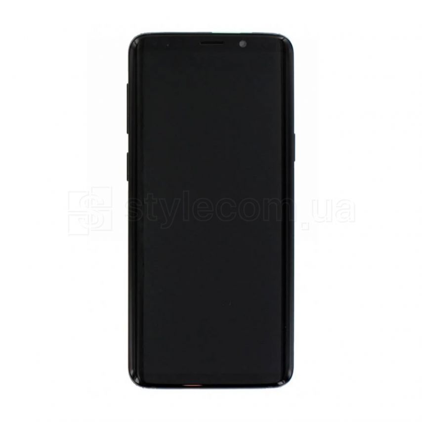 Дисплей (LCD) для Samsung Galaxy S9/G960 (2018) с тачскрином и рамкой black Service Original (PN:GH97-21696B)