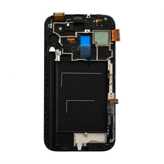 Дисплей (LCD) для Samsung N7100 з тачскріном та рамкою dark grey (TFT) China Original - купити за 2 649.10 грн у Києві, Україні