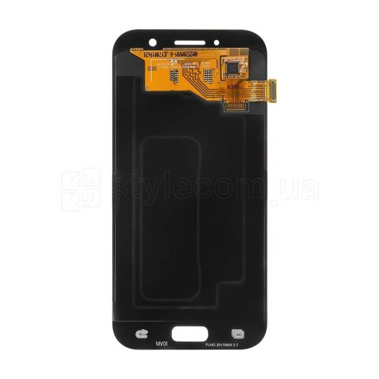 Дисплей (LCD) для Samsung Galaxy A5/A520 (2017) с тачскрином dark grey (Oled) Original Quality