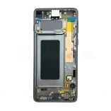 Дисплей (LCD) для Samsung Galaxy S10/G973 (2019) з тачскріном та рамкою black Service Original (PN:GH92-18850A) - купити за 7 987.20 грн у Києві, Україні