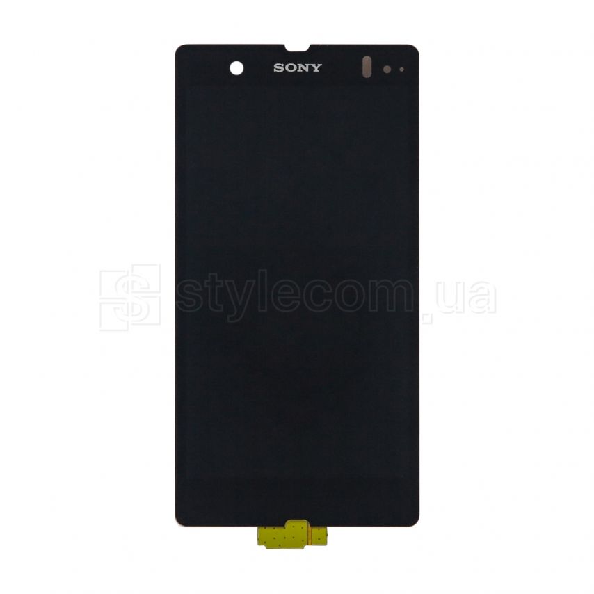 Дисплей (LCD) для Sony Xperia Z C6602, C6603 L36i, C6606 L36a с тачскрином black High Quality