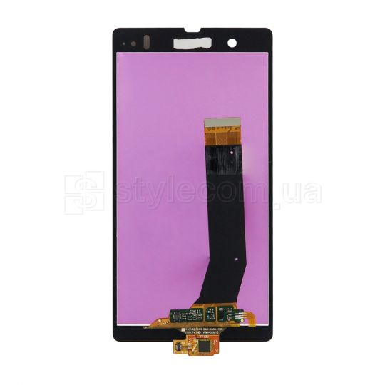 Дисплей (LCD) для Sony Xperia Z C6602, C6603 L36i, C6606 L36a с тачскрином black High Quality