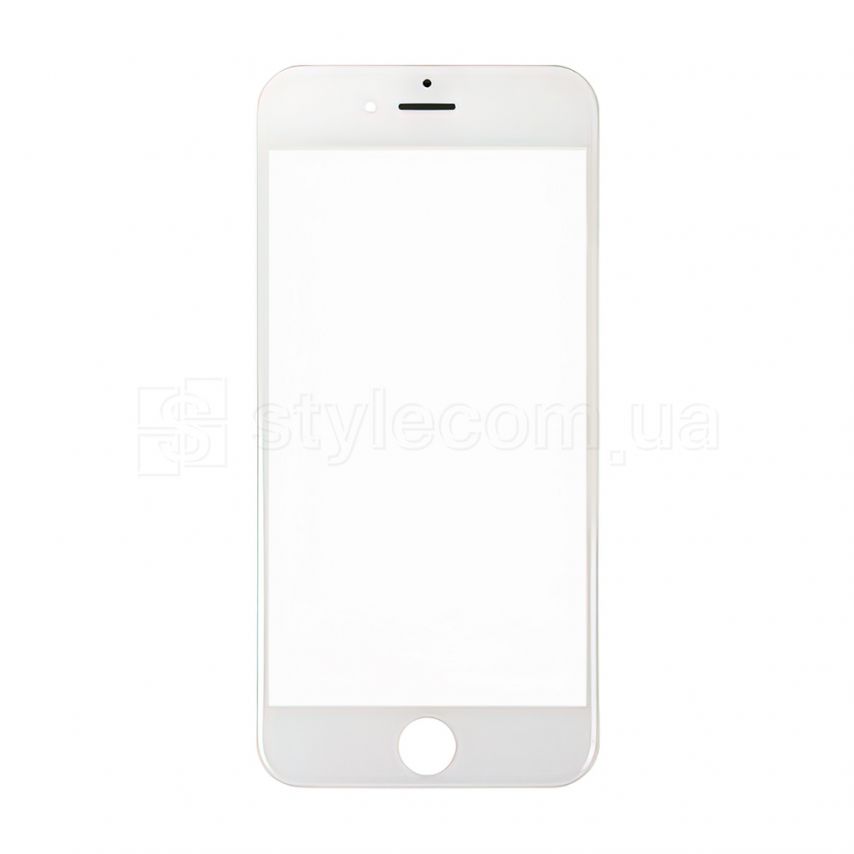 Стекло для переклейки для Apple iPhone 6s с рамкой и OCA-плёнкой white Original Quality