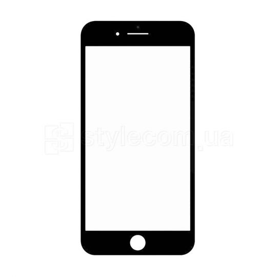 Стекло для переклейки для Apple iPhone 7 Plus с рамкой и OCA-плёнкой black Original Quality