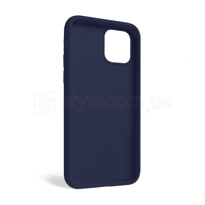 Чехол Full Silicone Case для Apple iPhone 11 Pro dark blue (08)