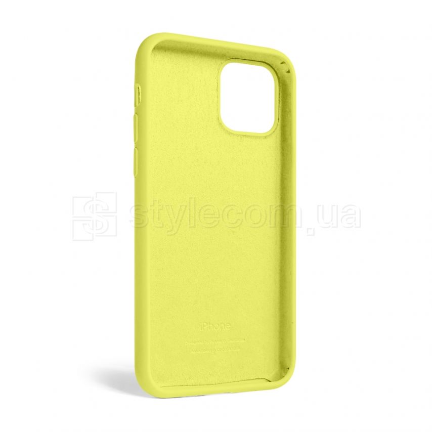 Чехол Full Silicone Case для Apple iPhone 11 Pro flash lime (41)