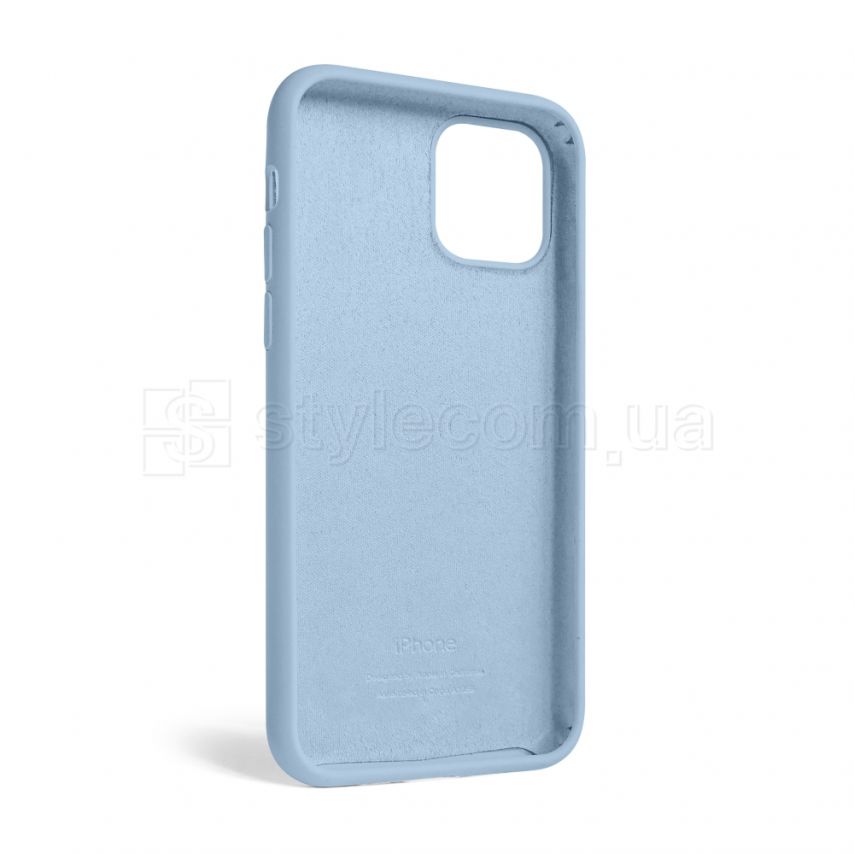 Чехол Full Silicone Case для Apple iPhone 11 Pro light blue (05)