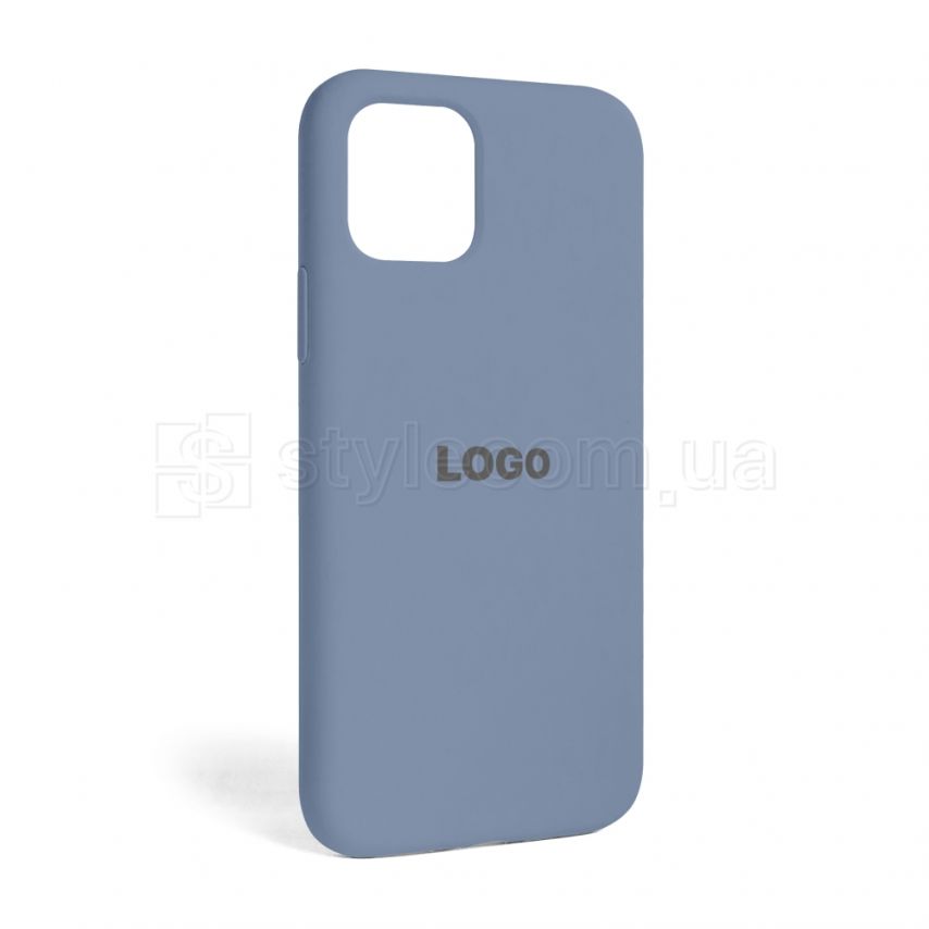 Чехол Full Silicone Case для Apple iPhone 11 Pro lavender grey (28)