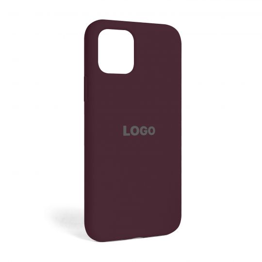 Чохол Full Silicone Case для Apple iPhone 11 Pro maroon (42) - купити за 221.50 грн у Києві, Україні