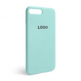 Чохол Full Silicone Case для Apple iPhone 7 Plus, 8 Plus sea blue (21)