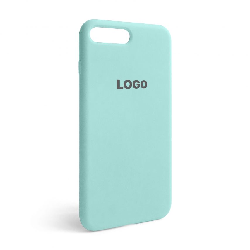 Чохол Full Silicone Case для Apple iPhone 7 Plus, 8 Plus sea blue (21)