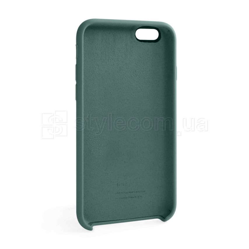 Чехол Original Silicone для Apple iPhone 6, 6s pine green (55)