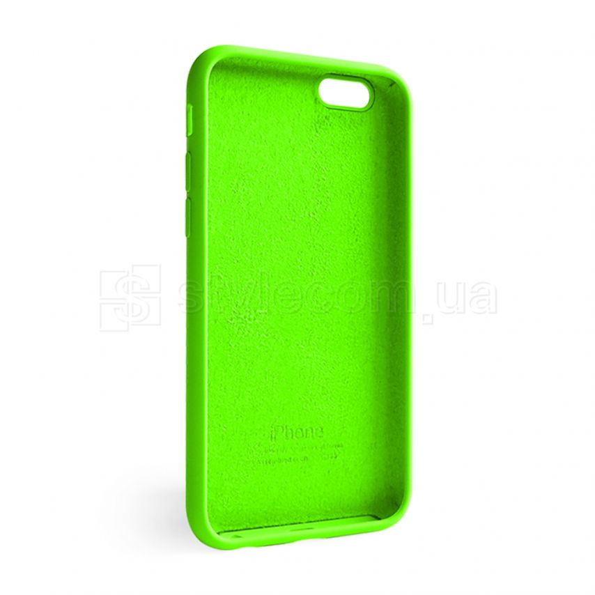 Чехол Full Silicone Case для Apple iPhone 6, 6s bright lime (32)