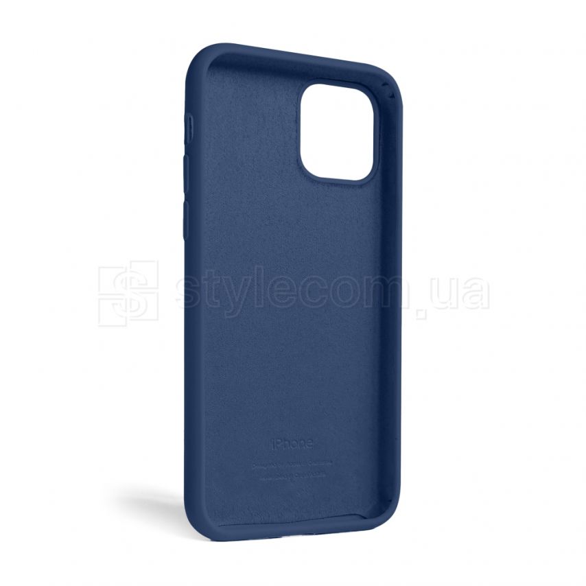 Чехол Full Silicone Case для Apple iPhone 11 blue cobalt (36)