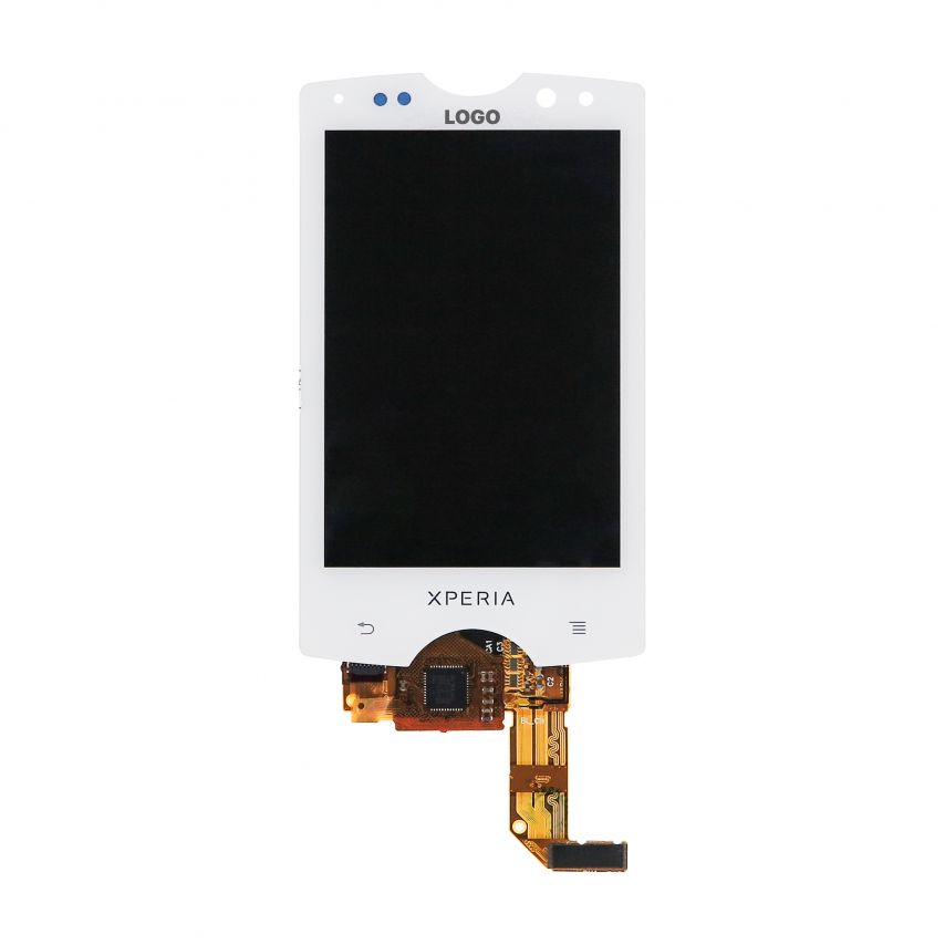 Дисплей (LCD) для Sony Xperia Active SK17i з тачскріном white Original Quality