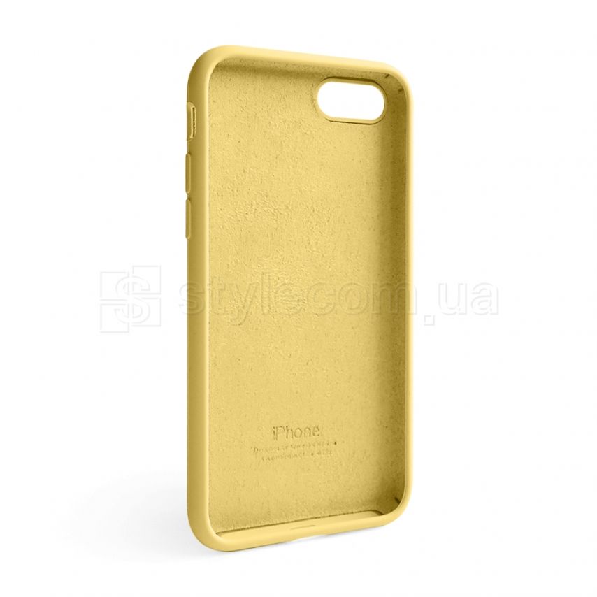 Чехол Full Silicone Case для Apple iPhone 7, 8, SE 2020 yellow (04)