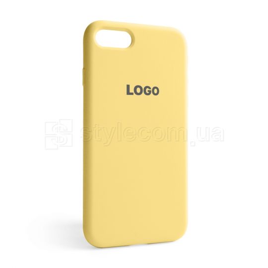 Чохол Full Silicone Case для Apple iPhone 7, 8, SE 2020 yellow (04)