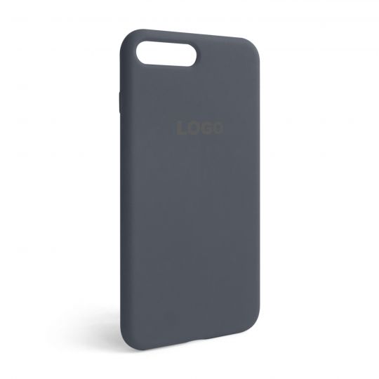 Чехол Full Silicone Case для Apple iPhone 7 Plus, 8 Plus dark grey (15) - купить за 221.50 грн в Киеве, Украине