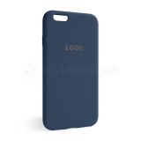 Чехол Full Silicone Case для Apple iPhone 6, 6s blue cobalt (36)