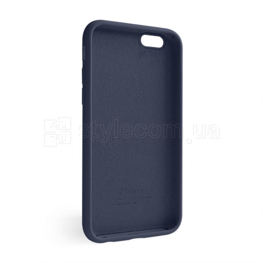 Чехол Full Silicone Case для Apple iPhone 6, 6s dark blue (08)