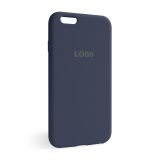 Чехол Full Silicone Case для Apple iPhone 6, 6s dark blue (08)