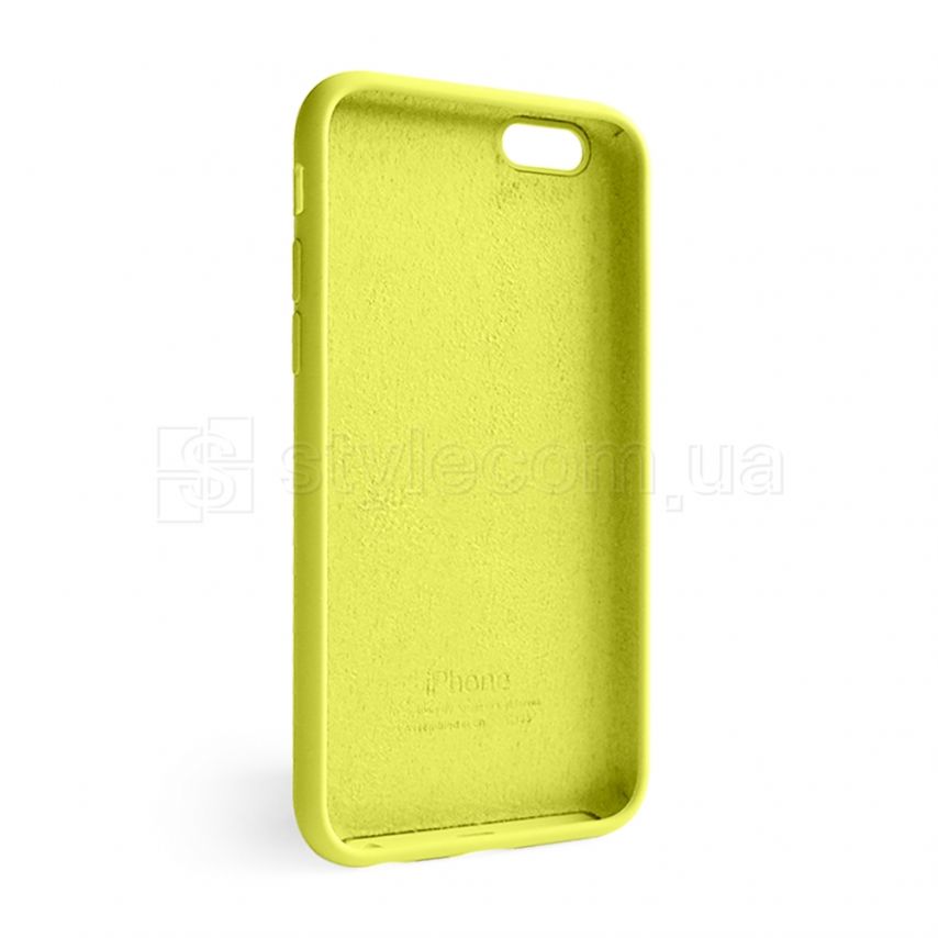 Чехол Full Silicone Case для Apple iPhone 6, 6s flash lime (41)