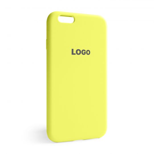 Чохол Full Silicone Case для Apple iPhone 6, 6s flash lime (41) - купити за 221.50 грн у Києві, Україні