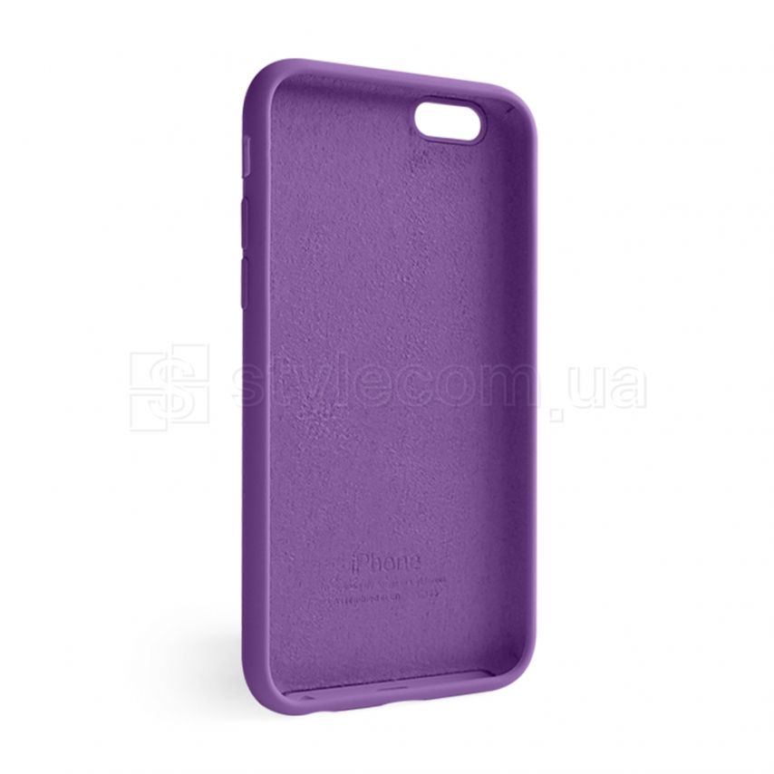 Чехол Full Silicone Case для Apple iPhone 6, 6s grape (43)