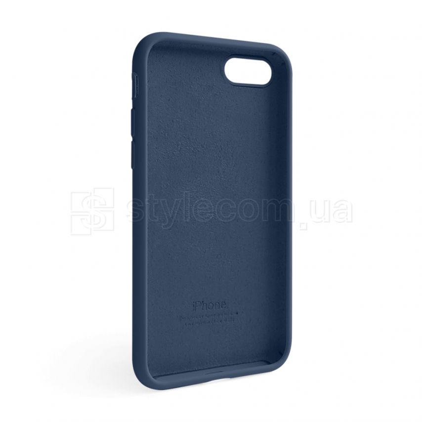 Чехол Full Silicone Case для Apple iPhone 7, 8, SE 2020 blue cobalt (36)