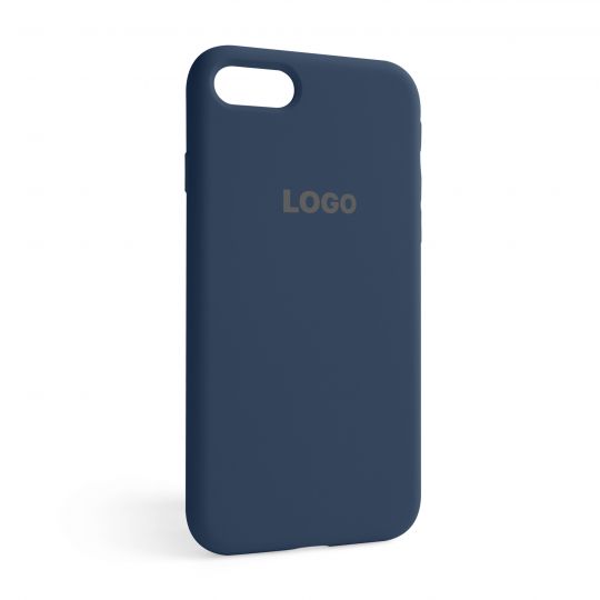 Чехол Full Silicone Case для Apple iPhone 7, 8, SE 2020 blue cobalt (36) - купить за 222.00 грн в Киеве, Украине